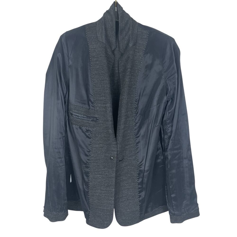 J.Crew Collection Button Front Blazer Stretch Classic Preppy Casual Womens Sz 2 - Picture 9 of 15